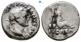 Vespasian AD 69-79. From the Tareq Hani collection. Rome. Denarius AR