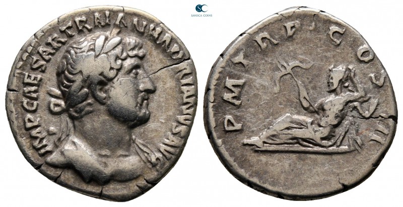 Hadrian AD 117-138. Rome
Denarius AR

17 mm, 3,25 g



very fine