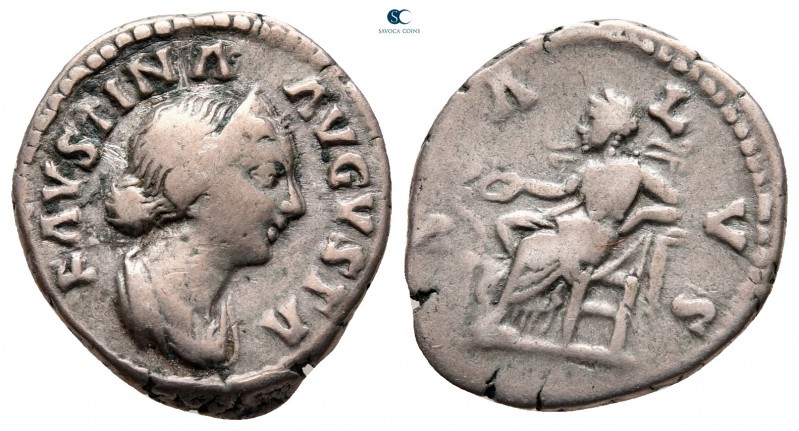 Faustina II AD 147-175. Rome
Denarius AR

18 mm, 3,20 g



nearly very fi...