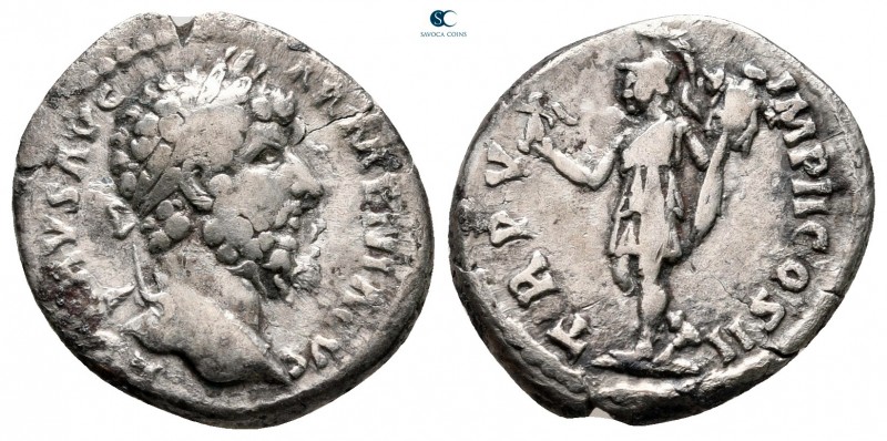 Lucius Verus AD 161-169. Rome
Denarius AR

18 mm, 3,06 g



nearly very f...