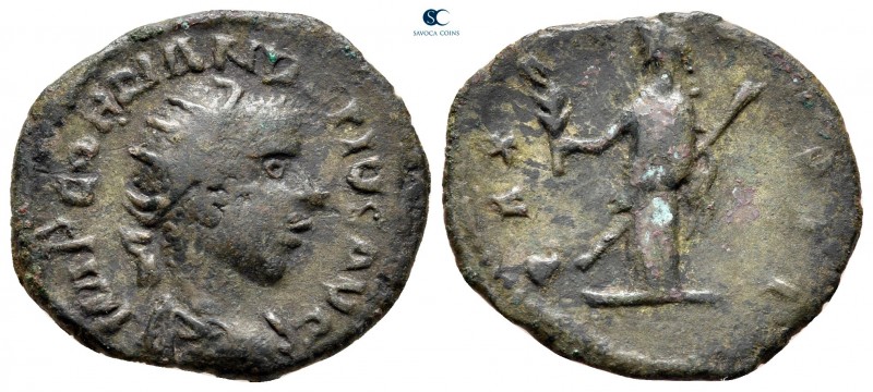 Gordian III AD 238-244. Imitative issue
Antoninianus Æ

22 mm, 3,12 g



...