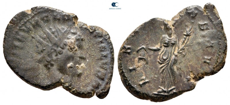 Claudius II (Gothicus) AD 268-270. Siscia
Antoninianus Æ

21 mm, 3,46 g


...