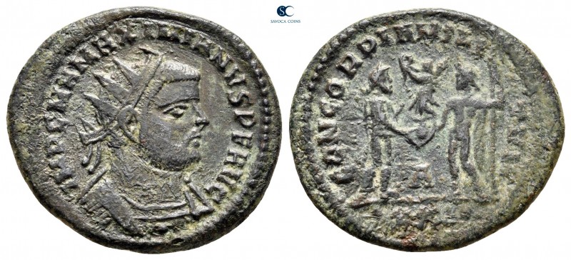 Maximianus Herculius AD 286-305. Heraclea
Radiatus Æ

23 mm, 4,06 g



ve...