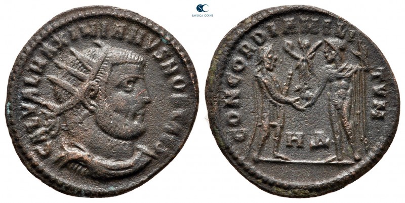 Galerius Maximianus, as Caesar AD 293-305. Heraclea
Radiatus Æ

21 mm, 2,81 g...