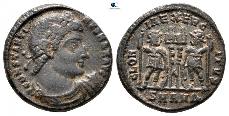 Constantine I the Great AD 306-337. Antioch
Follis Æ

17 mm, 3,15 g



ve...