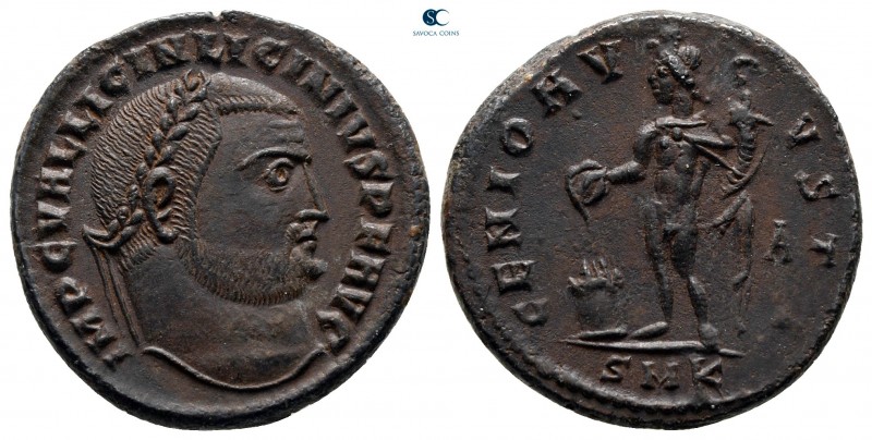 Licinius I AD 308-324. Cyzicus
Follis Æ

19 mm, 4,52 g



very fine