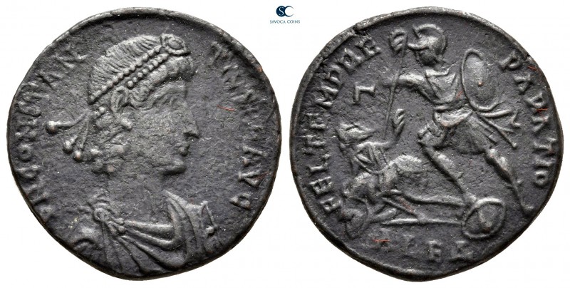 Constantius II AD 337-361. From the Tareq Hani collection. Alexandria
Follis Æ...