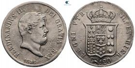 Italy. Ferdinand II AD 1830-1859. 120 Grana