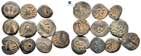 Lot of ca. 10 judaean bronze coins / SOLD AS SEEN, NO RETURN!
nearly very fine