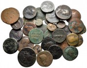 Lot of ca. 34 roman bronze coins / SOLD AS SEEN, NO RETURN!
nearly very fine, some heavily  tooled