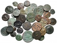 Lot of ca. 40 ancient bronze coins / SOLD AS SEEN, NO RETURN!
nearly very fine