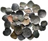 Lot of ca. 36 byzantine scyphate coins / SOLD AS SEEN, NO RETURN!
very fine