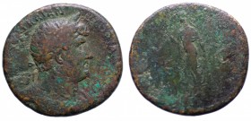 Adriano (117-138). Sesterzio AE gr. 23,36 mm 32,7. B-MB