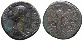 Faustina II, moglie di Marco Aurelio (161-175). Sesterzio AE gr. 23,13 mm 30,4. mMB