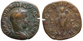 Gordiano III (238-244). Sesterzio AE gr. 16,1 mm 28,4. MB-BB