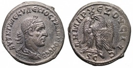 Traiano Decio (249-251). Seleucis & Pieria, Antiochia. Tetradrcma Mi gr. 10,2 mm 26,4. BB-SPL