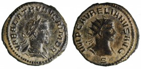Aureliano e Vaballato (271-272). Antoniniano Mi gr. 3,26 mm 20,3. BB