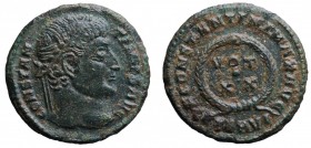 Costantino I (306-337). Tessalonica. Follis AE gr. 2,68 mm 18,6. BB