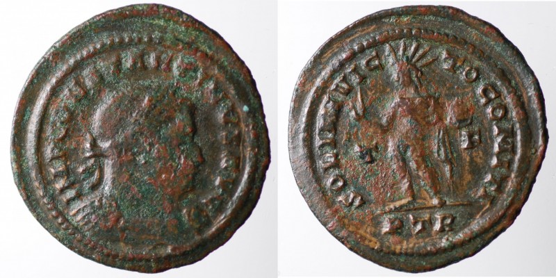 Costantino I (307-337). Treveri. Follis AE gr. 3,60 mm 25,5. RIC VI 870. qBB