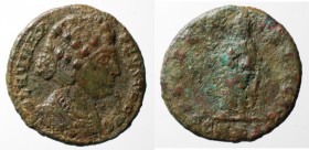 Fausta, moglie di Costantino I (324-326 d.C.). Follis AE gr. 2,98 mm 18,7. MB