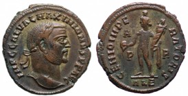 Galerio Massimiano (305-311). Alessandria follis AE gr. 5,68 mm 25,6. R/GENIO IMPERATORIS. mBB