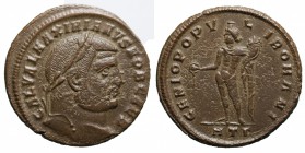 Galerio Massimiano (305-311). Follis AE gr. 10,61 mm 27,9. R/GENIO POPVLI ROMANI. mBB