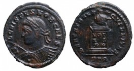 Crispo (317-326). Treviri. Centennionale o Nummo AE3 gr. 2,88 mm 19,8. mBB