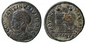 Costantino II (316-337). Antiochia. Nummus AE gr. 2,91 mm 19. BB