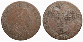 Savoia. Vittorio Amedeo III (1773-1796). Torino. 10 soldi 1794. Mi gr. 2,54 mm 21,3 MB