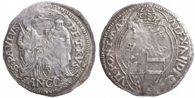 Stato Pontificio. Alessandro VI (Rodrigo Borgia) 1492-1503. Ancona. Grosso (FALSO D'EPOCA) gr. 3,22 mm 27,9. qBB