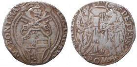 Stato Pontificio. Alessandro VI (Rodrigo Borgia) 1492-1503. Roma. Grosso AG gr. 2,84 mm 25,4. qBB