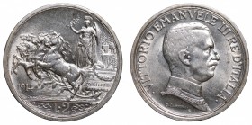 Vittorio Emanuele III. Roma. 2 lire 1914. Ag. Gig. 101 mSPL