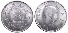 Vittorio Emanuele III. Roma. 2 lire 1941. Ag. FDC