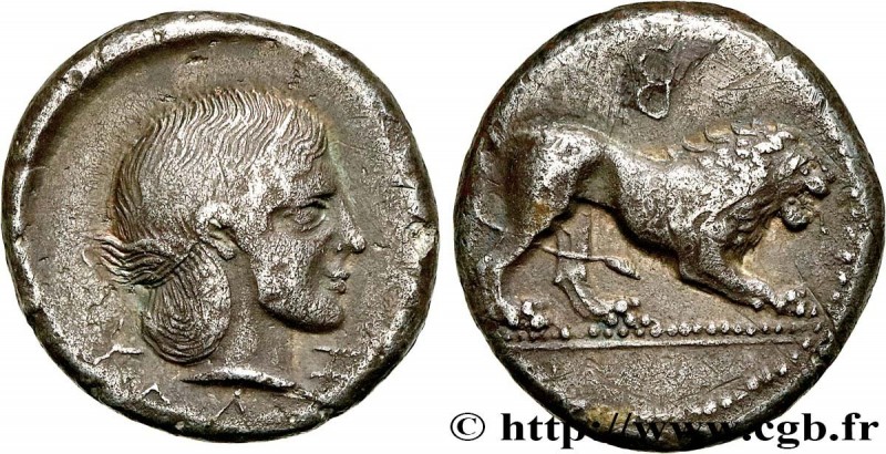 LUCANIA - VELIA
Type : Nomos, statère ou didrachme 
Date : c. 400-350 AC. 
Mint ...