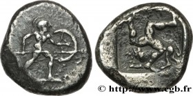 PAMPHYLIA - ASPENDOS
Type : Statère 
Date : c. 465-430 AC. 
Mint name / Town : Aspendos, Pamphylie 
Metal : silver 
Diameter : 21  mm
Orientation dies...