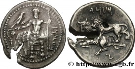 CILICIA - TARSUS - MAZAEUS SATRAP
Type : Statère 
Date : c. 340 AC. 
Mint name / Town : Cilicie, Tarse 
Metal : silver 
Diameter : 26  mm
Orientation ...