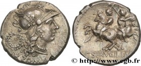 SERVILIA
Type : Denier 
Date : 136 AC. 
Mint name / Town : Rome 
Metal : silver 
Millesimal fineness : 950  ‰
Diameter : 18,5  mm
Orientation dies : 5...