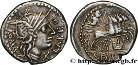 FABIA
Type : Denier 
Date : 124 AC. 
Mint name / Town : Rome ou Italie 
Metal : silver 
Millesimal fineness : 950  ‰
Diameter : 20  mm
Orientation die...