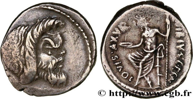 VIBIA
Type : Denier 
Date : 48 AC. 
Mint name / Town : Rome 
Metal : silver 
Mil...