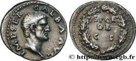 GALBA
Type : Denier 
Date : septembre - décembre 
Date : 68 
Mint name / Town : Rome 
Metal : silver 
Millesimal fineness : 900  ‰
Diameter : 18,5  mm...