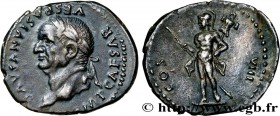 VESPASIAN
Type : Denier 
Date : 77 
Mint name / Town : Rome 
Metal : silver 
Millesimal fineness : 900  ‰
Diameter : 17  mm
Orientation dies : 6  h.
W...