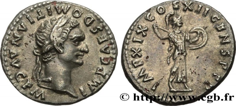 DOMITIANUS
Type : Denier 
Date : c. 89 
Mint name / Town : Rome 
Metal : silver ...