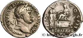 HADRIAN
Type : Denier 
Date : 121 
Mint name / Town : Rome 
Metal : silver 
Millesimal fineness : 850  ‰
Diameter : 18  mm
Orientation dies : 6  h.
We...