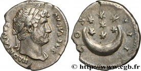 HADRIAN
Type : Denier 
Date : 127 
Mint name / Town : Rome 
Metal : silver 
Millesimal fineness : 900  ‰
Diameter : 19  mm
Orientation dies : 6  h.
We...