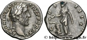 ANTONINUS PIUS
Type : Denier 
Date : 147-148 
Mint name / Town : Rome 
Metal : silver 
Millesimal fineness : 850  ‰
Diameter : 18  mm
Orientation dies...