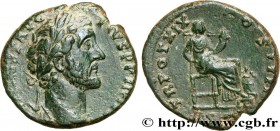 ANTONINUS PIUS
Type : As 
Date : 156 
Mint name / Town : Rome 
Metal : copper 
Diameter : 26  mm
Orientation dies : 6  h.
Weight : 11,17  g.
Rarity : ...