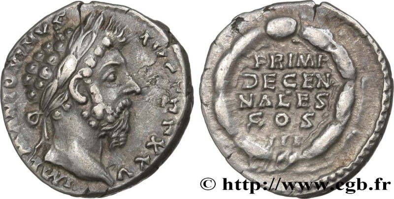 MARCUS AURELIUS
Type : Denier 
Date : juin - septembre 
Date : 171 
Mint name / ...