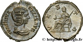 JULIA DOMNA
Type : Denier 
Date : 215 
Mint name / Town : Rome 
Metal : silver 
Millesimal fineness : 500  ‰
Diameter : 19  mm
Orientation dies : 6  h...