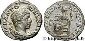 ELAGABALUS
Type : Denier 
Date : juillet - septembre 
Date : 219 
Mint name / Town : Rome 
Metal : silver 
Millesimal fineness : 500  ‰
Diameter : 18 ...