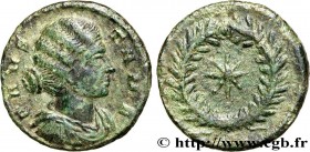 FAUSTA
Type : Centenionalis ou nummus 
Date : 318-319 
Mint name / Town : Thessalonique 
Metal : copper 
Diameter : 19  mm
Orientation dies : 6  h.
We...